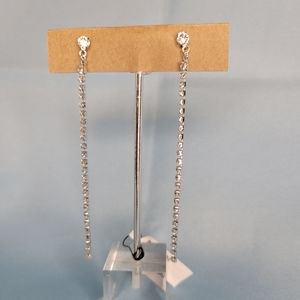 Touchstone Crystal off the chain earrings